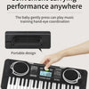 37-Key Electronic Keyboard Piano for Kids with LED Display