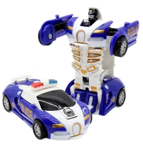 2-in-1 Transforming Robot Car Toy