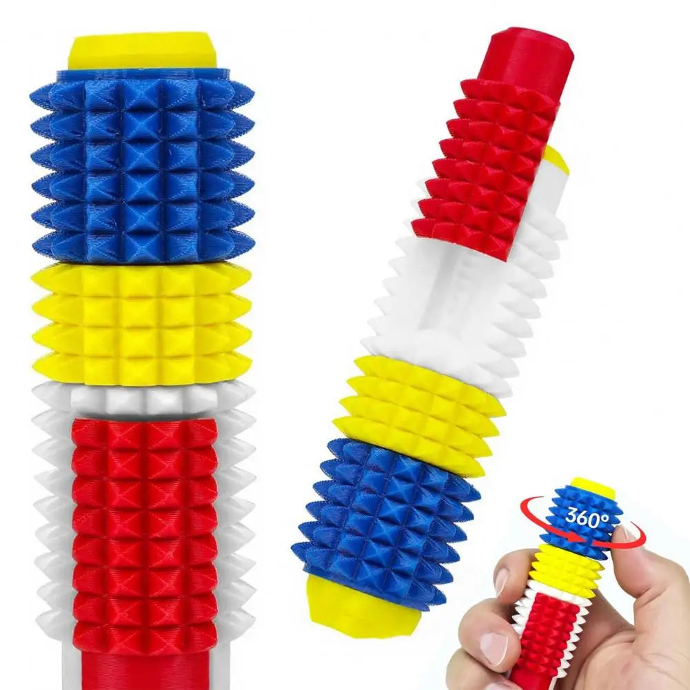 5-in-1 Spiked Roller Fidget Toy for Stress Relief and Focus