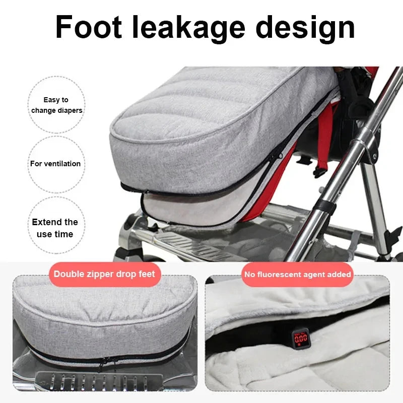 Winter Cozy Baby Stroller Sleeping Bag