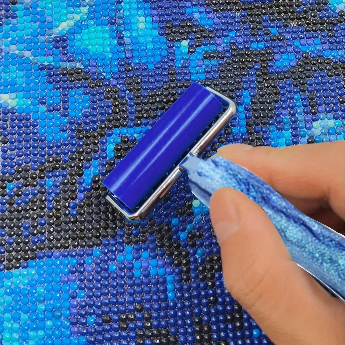 5D Diamond Painting Pen Tool Kit with Roller & Wax Pad