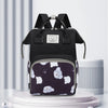 Waterproof Diaper Bag Backpack with Printed Bear Design