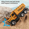 Diecast Construction Vehicle Set - Tractor, Excavator & Truck