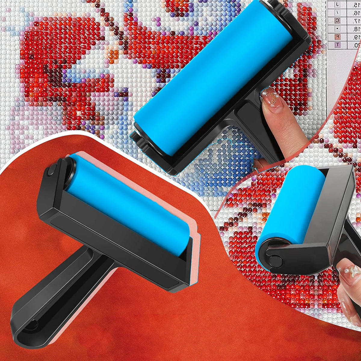 Diamond Painting Roller Tool for Smooth, Secure Placement