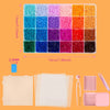 2.6mm Perler Beads Kit – 24 Colors, 12,000 Pieces for Pixel Art & DIY Crafts