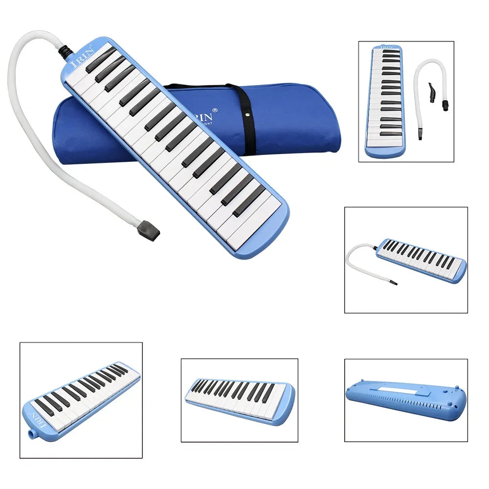 32-Key Portable Melodica with Windpipe and Backstrap