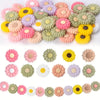 20mm Daisy Silicone Beads for DIY Jewelry & Crafts