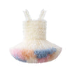 Children's Princess Tutu Dress with Ruffled Ball Gown Design