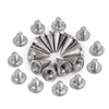 Cone Stud Rivets with Screw Backs for DIY Leather, Clothing & Accessories