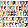 A set of ten colorful sticky wall climber toys for kids used as party favors or prizes.