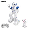 Interactive Dancing Robot with Remote Control and Gesture Sensing