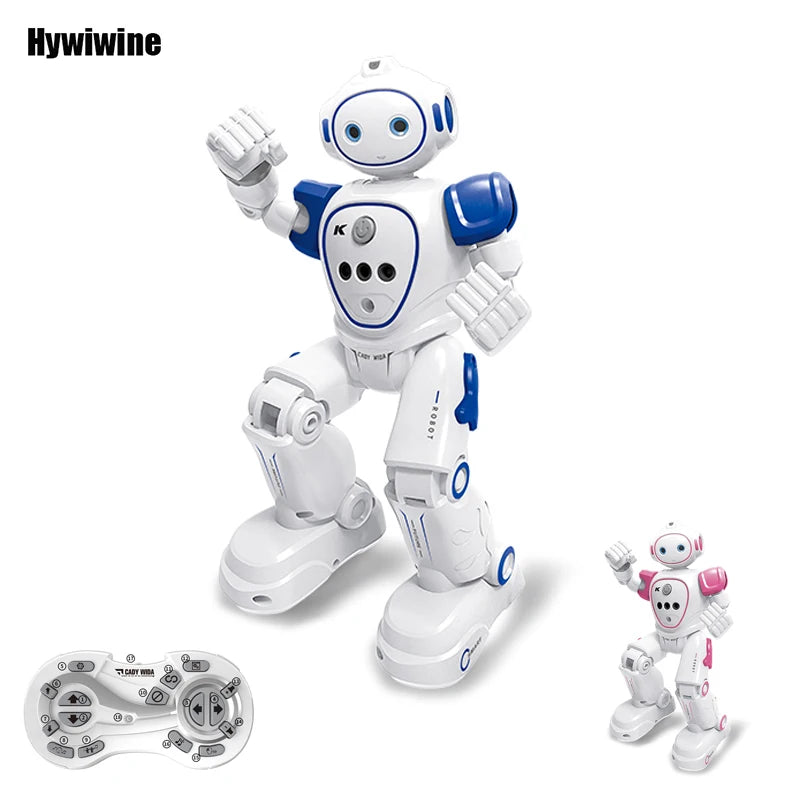 Interactive Dancing Robot with Remote Control and Gesture Sensing