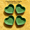 Heart-Shaped Silicone Mold for Resin, Cement, and Candle Crafts