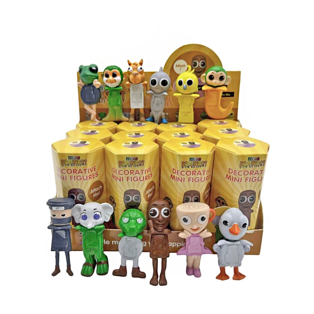Italian Brainrot Meme Blind Box Keychain Collection