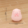 Cute Mini Piggy Resin Figurine for Desk, Shelf & Garden Decor