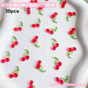 Fruit & Floral Resin Nail Art Decorations