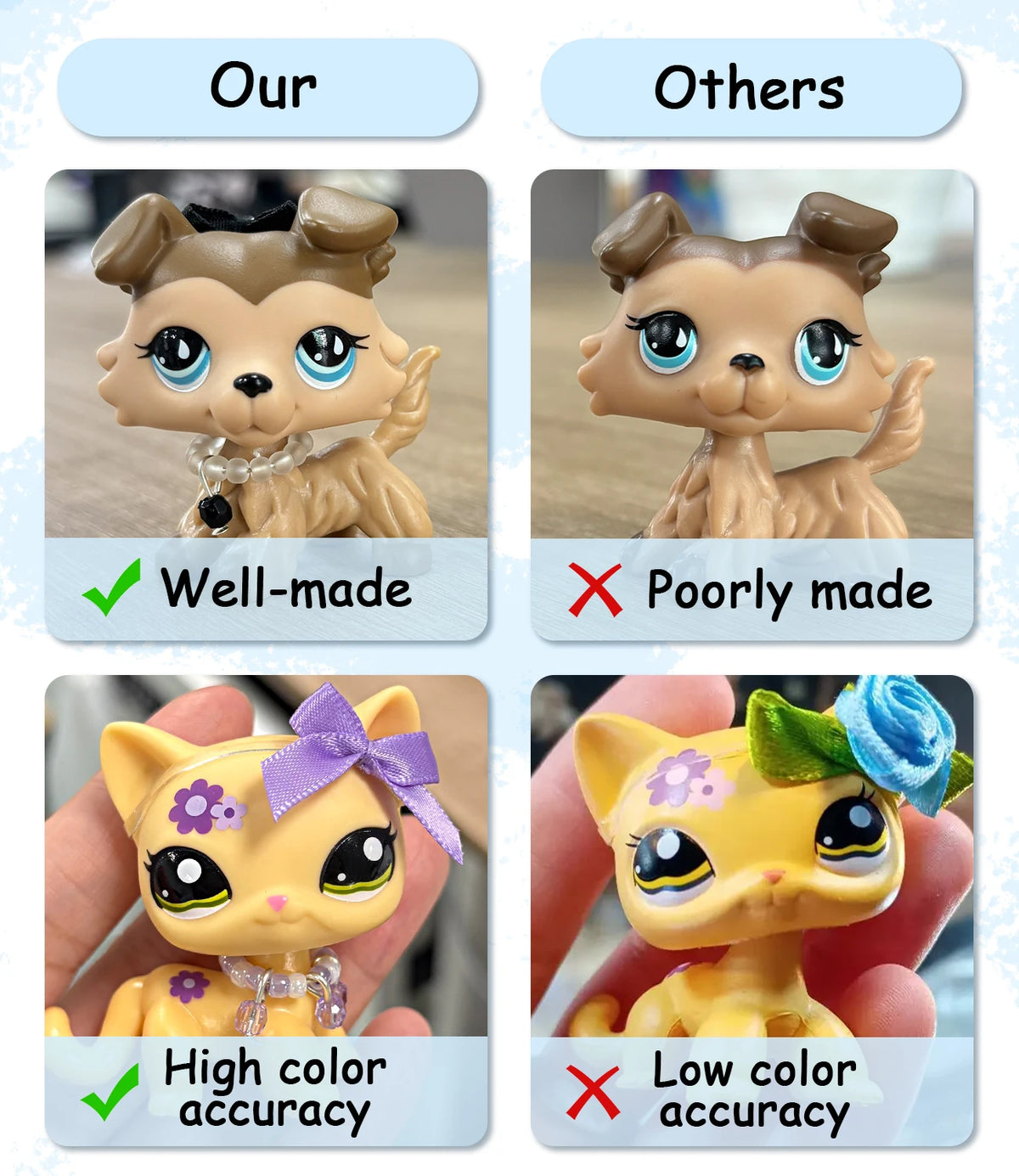 35-Piece Mini Pet & Doll Accessory Variety Pack