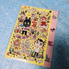 A colorful POP MART Labubu 10th Anniversary Mystery Box featuring various monster characters.