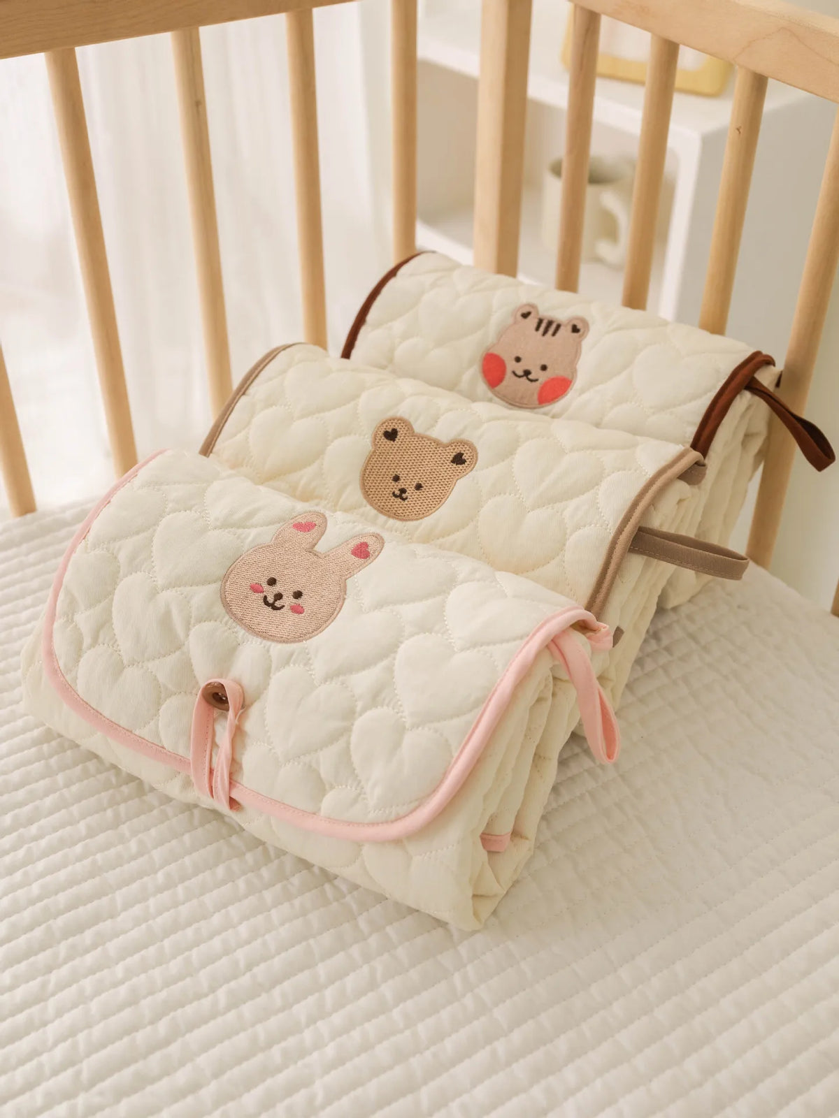 Foldable Waterproof Diaper Changing Pad for Babies