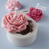 Peony Flower Silicone Mold for Soap, Candle & Resin Crafts