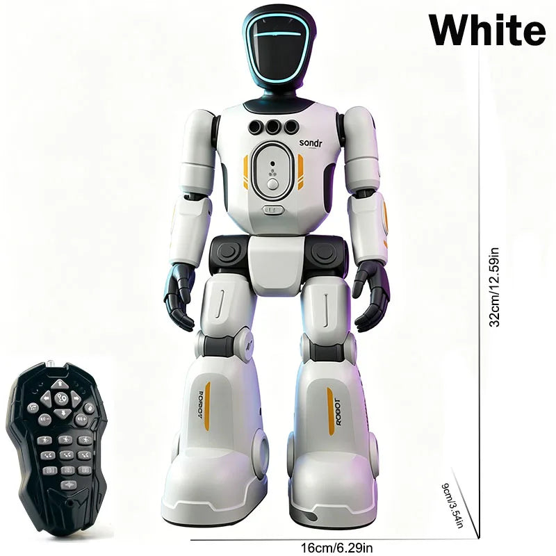 Interactive Gesture-Controlled Robot with Dance and Learning Modes
