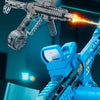Electric Water Gun with Long-Range Shooting and Light Effects