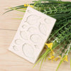 Rose Leaf Silicone Mold for Crafting and Candle Making