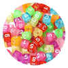 Acrylic Alphabet Beads for Jewelry Making - Mixed Letter Cubes