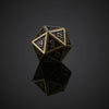 Bronze Metal Polyhedral Dice Set for RPG Games