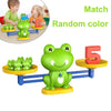 Frog Balance Math Learning Toy for Kids