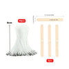 Cotton Candle Wicks Kit with Metal Stands (50-Piece)