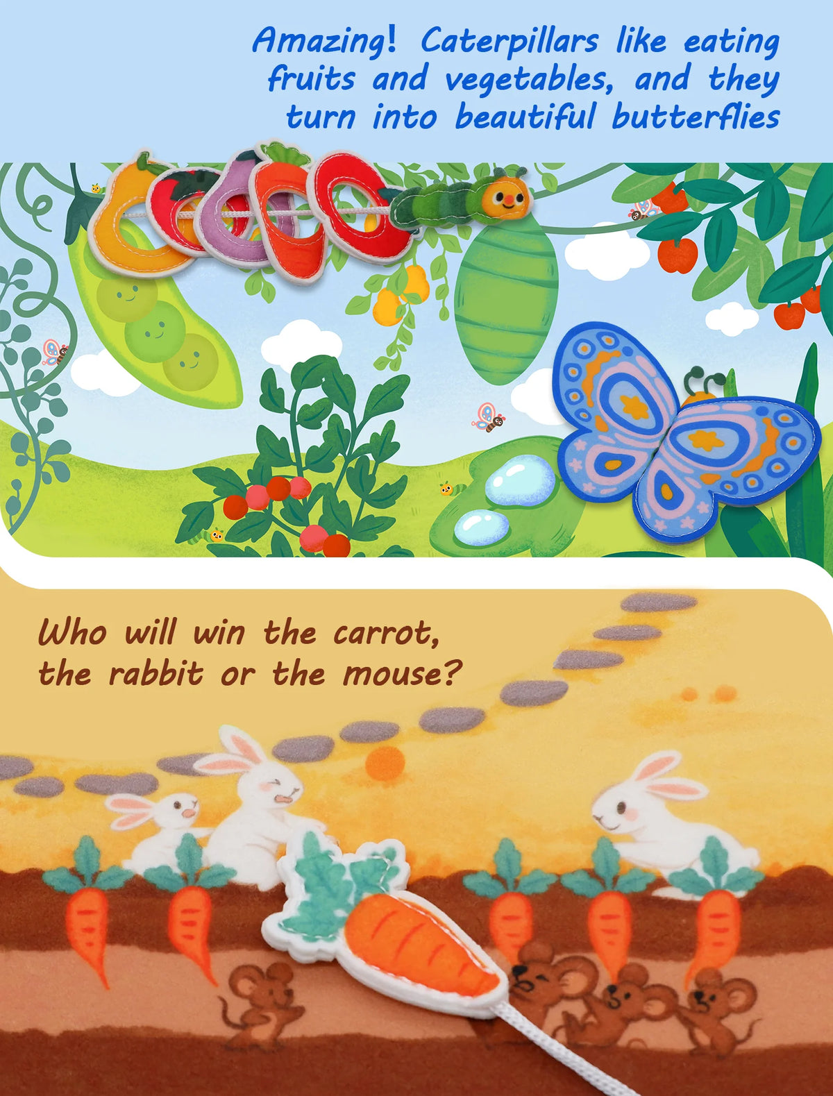 Montessori Busy Book for Toddlers – Quiet Activity Book with Life Skills & Pretend Play