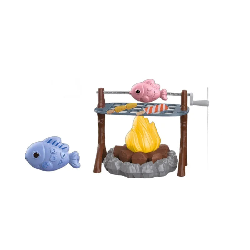 Interactive Kids Camping Playset with Light & Sound Effects