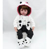 Panda Baby Doll Outfit Set for 18-20 Inch Reborn Dolls