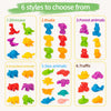 Dinosaur Counting and Sorting Toy Set for Toddlers