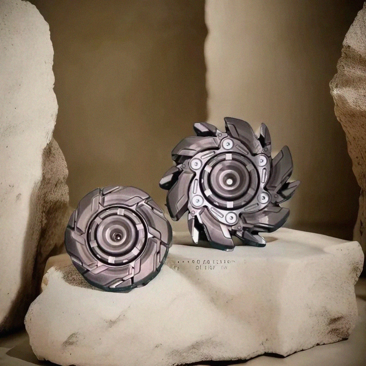 Stainless Steel Cranky Fidget Spinner for Focus and Stress Relief