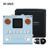 An Black Box M-VAVE portable multi-effects processor and amp modeler with controls and cables