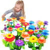 Creative Flower Garden Building Playset for Kids