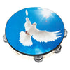 Professional Wooden Tambourine with Double Row Jingles