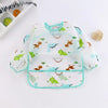 Waterproof Long Sleeve Baby Bib with Full Sleeve Protection