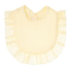 Cotton Baby Bibs with Burp Cloth – Soft Solid Color Bandana Scarf