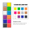 Professional Face & Body Paint Palette for Halloween, Cosplay & SFX