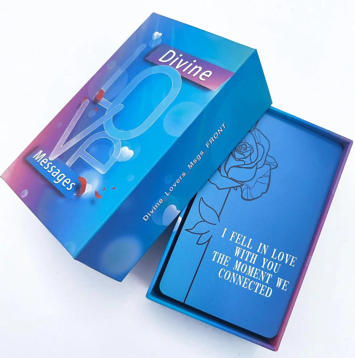 Divine Loves Oracle Cards - 64-Piece Twin Flames Love Deck