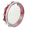 10-Inch Self-Tuning Tambourine with Stainless Steel Jingles