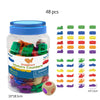 Montessori Light Table Sorting Blocks for Sensory Learning