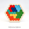 Colorful Wooden Tangram Puzzle Blocks Set for Kids
