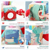 Montessori Magic Tissue Box baby toy featuring sea creatures like crabs, hedgehogs, and whales for sensory play