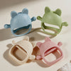 Chick-Shaped Silicone Teether Gloves for Babies