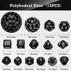 Complete Polyhedral Dice Set for RPG and Tabletop Games