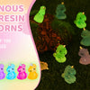 Glow-in-the-Dark Mini Unicorn Figurines (100-Piece Set)